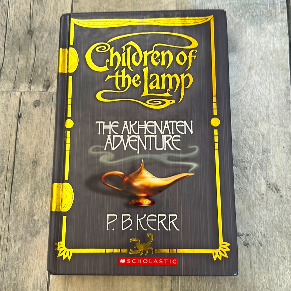 CHILDREN OF THE LAMP - The Akhenaten Adventure 1st edition Hardcover